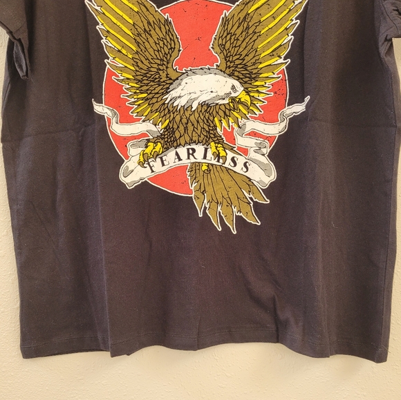 CHASER Fearless Eagle Graphic Tee Size 1X - Picture 7 of 8